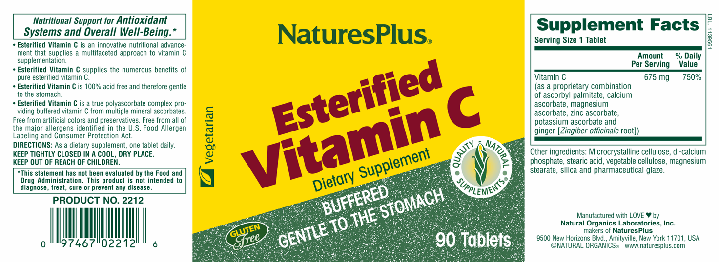 Esterified Vitamin C 675 mg 