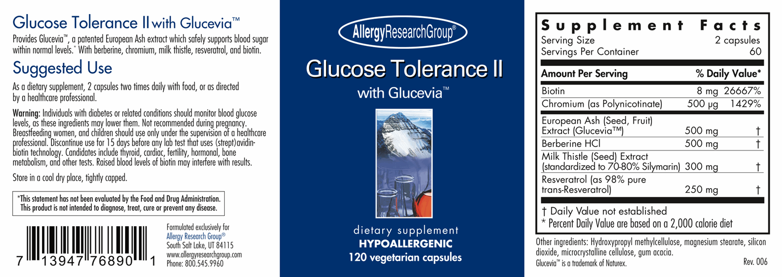 Glucose Tolerance II™ 