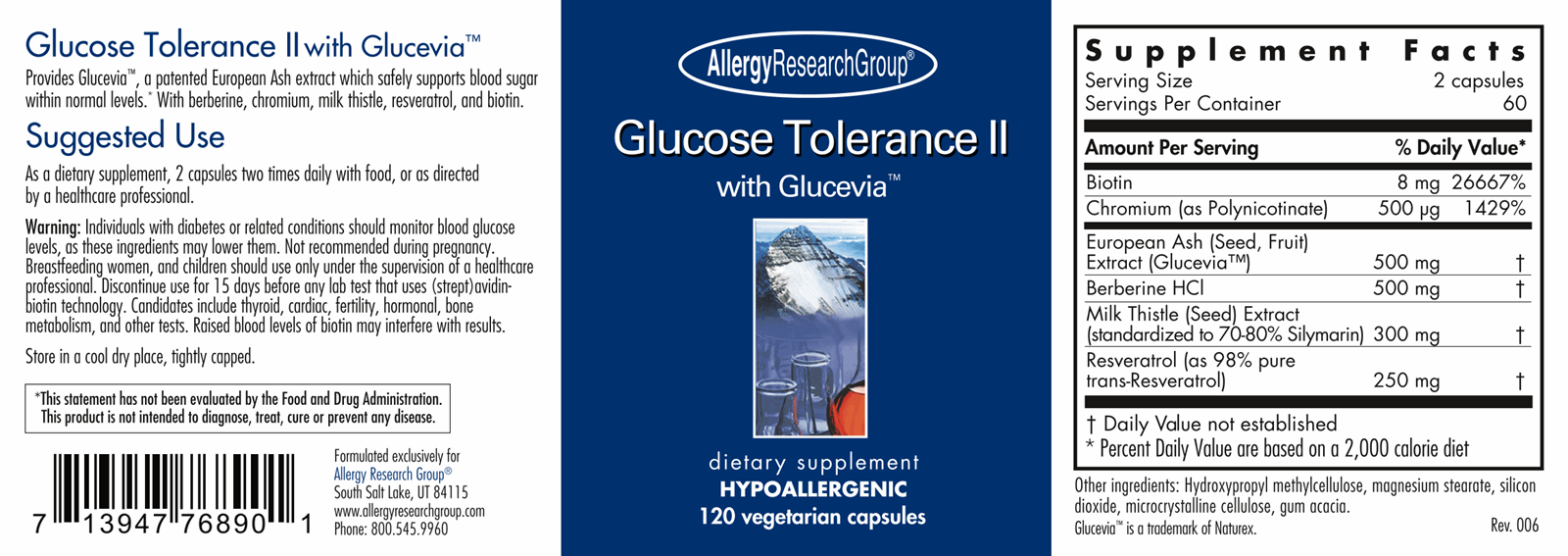 Glucose Tolerance II