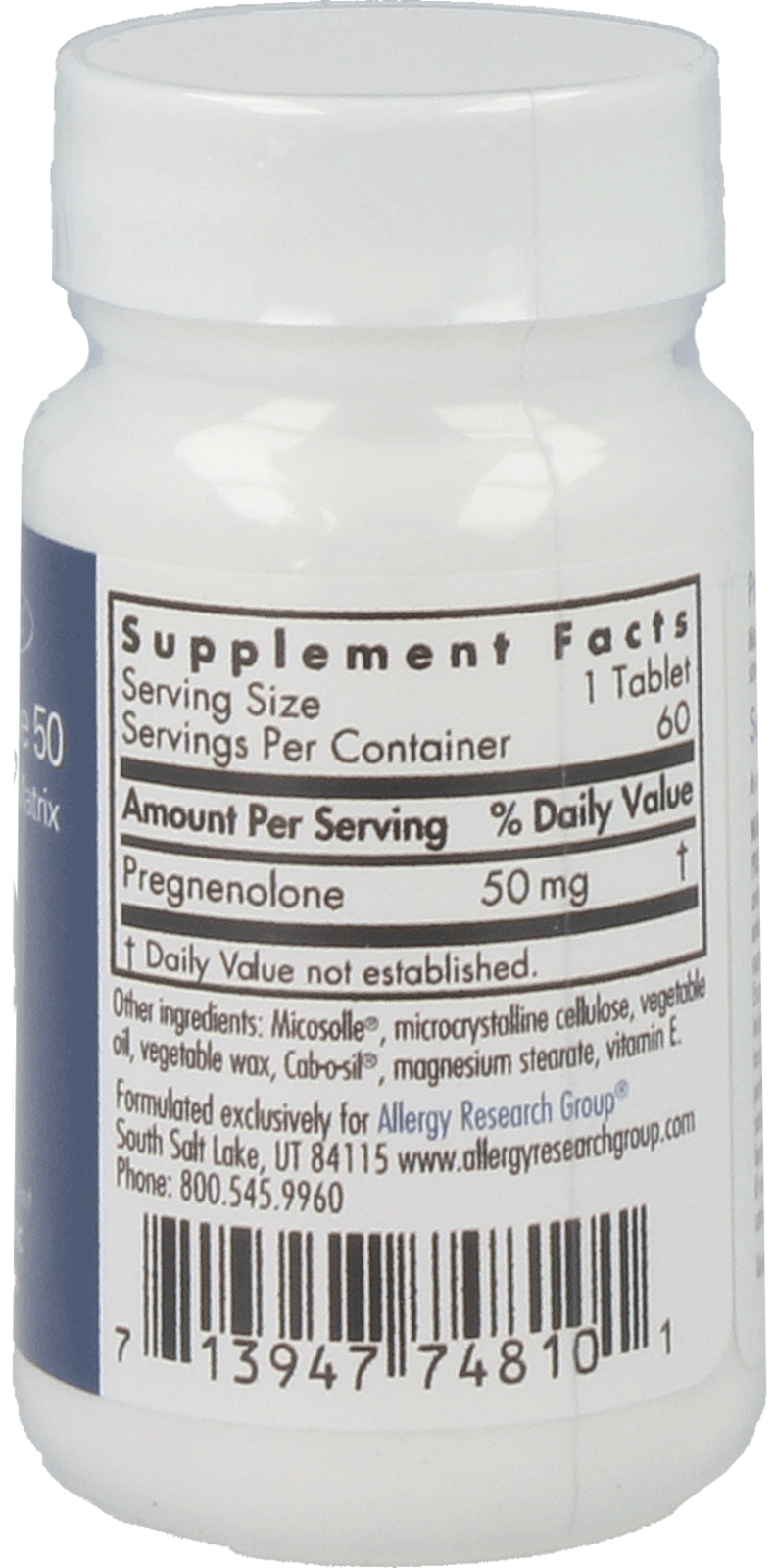 Pregnenolone 50 mg 