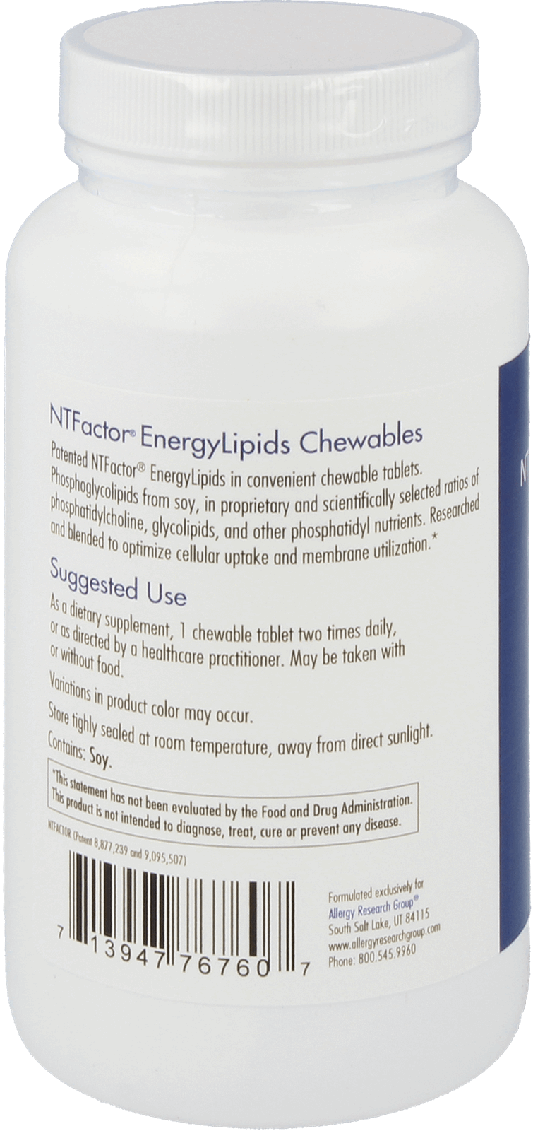 NT Factor® EnergyLipids Chewables 