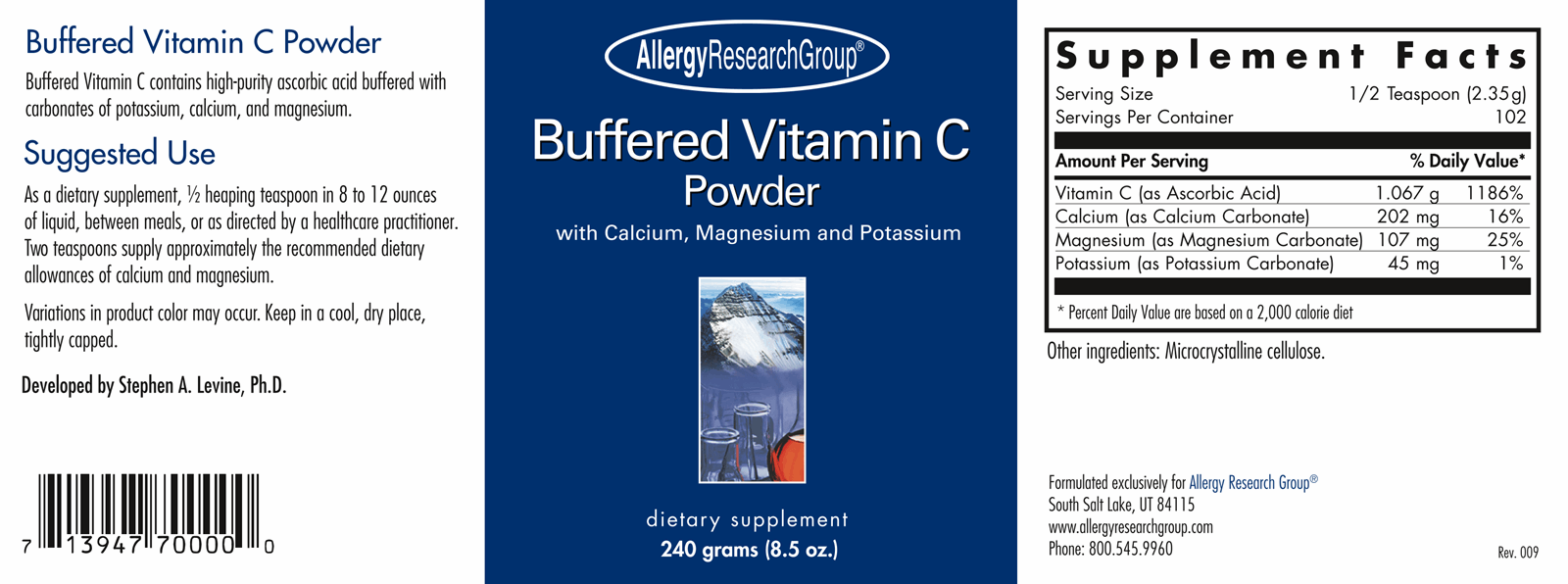 Buffered Vitamin C Powder 
