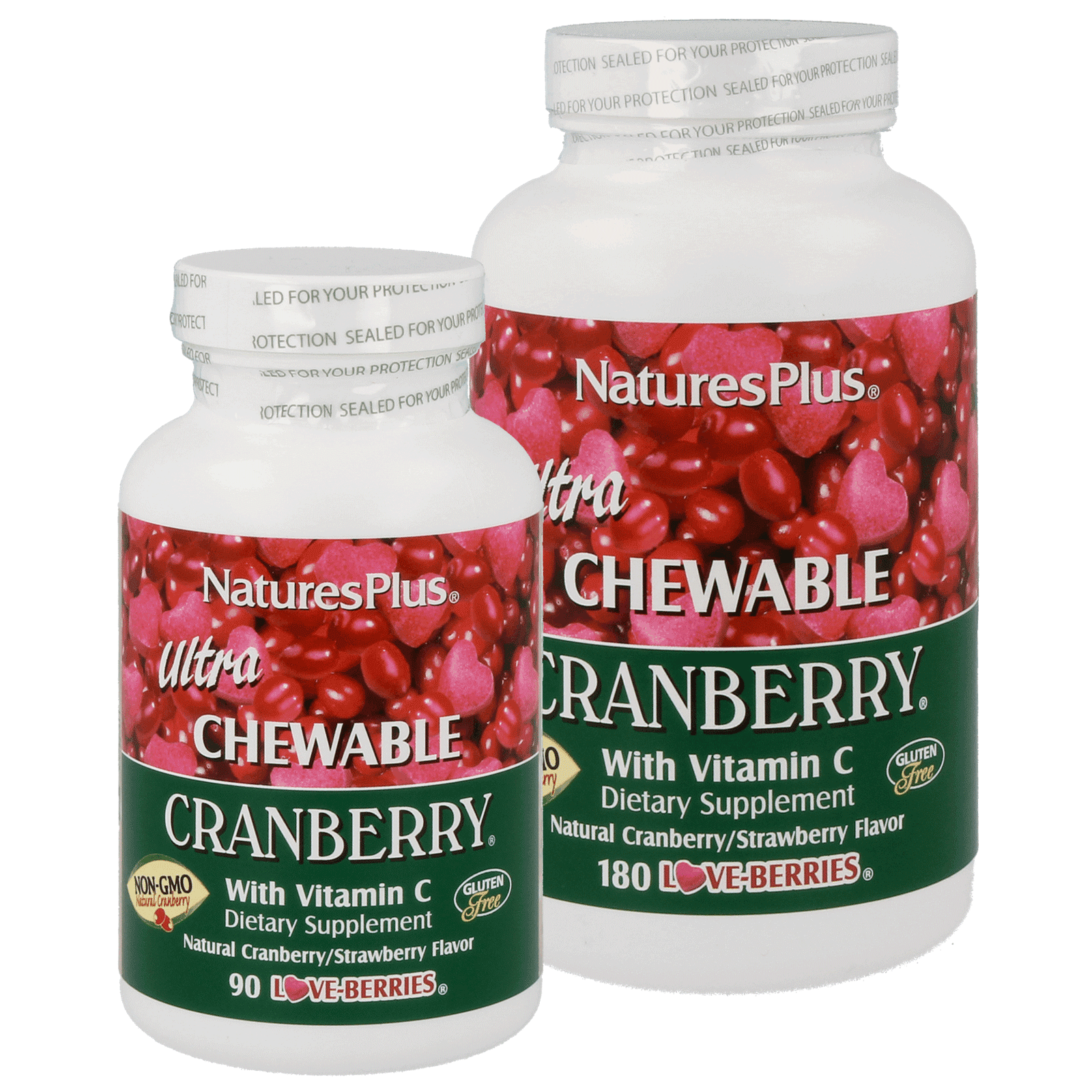 Ultra Chewable Cranberry 200 mg 