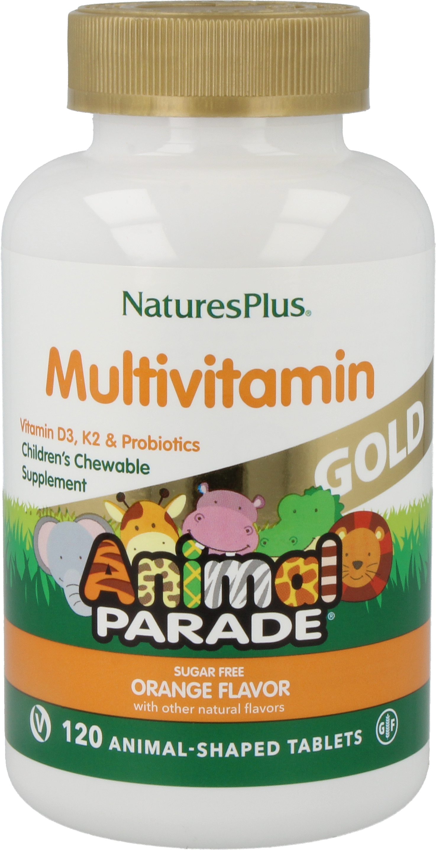 Animal Parade® GOLD Multivitamin orange flavor 