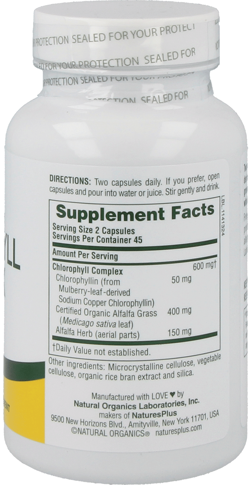Chlorophyll 600 mg 