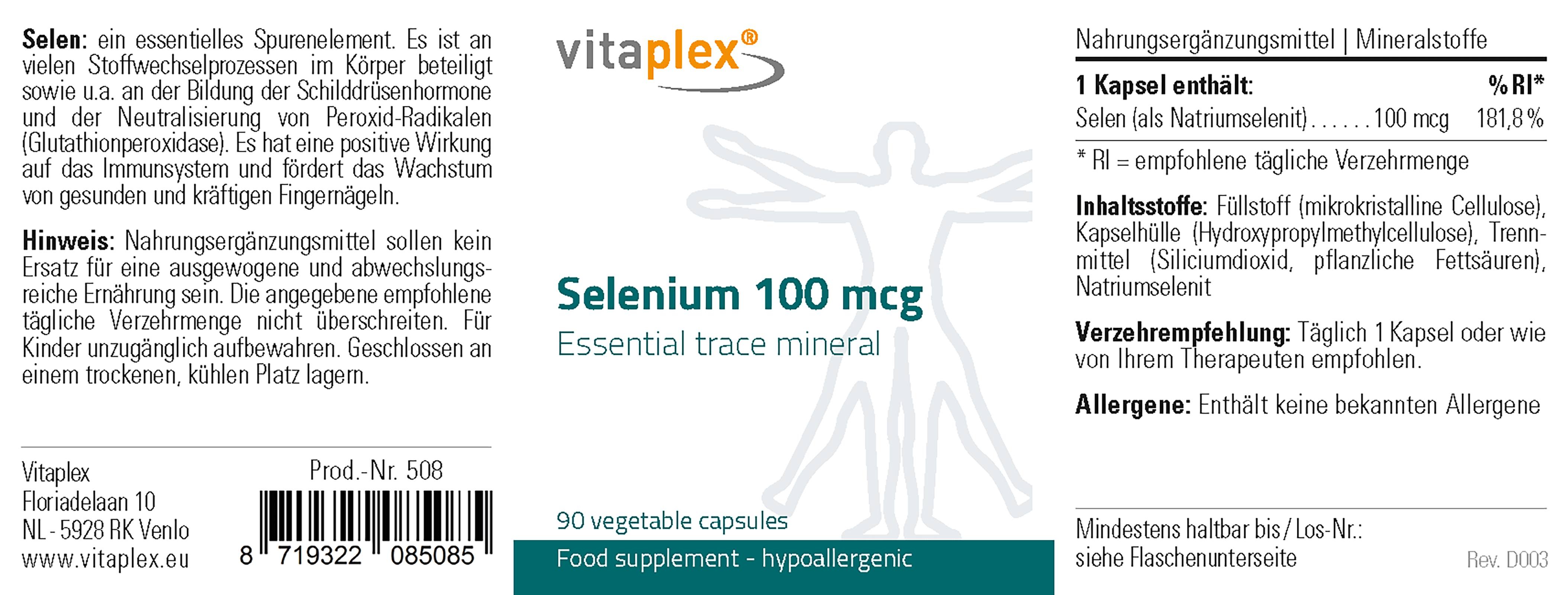 Selenium 100 mcg 