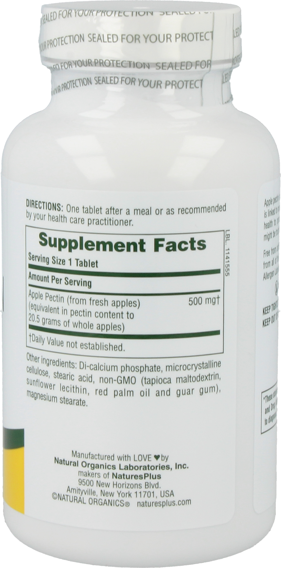 Apple Pectin 500 mg 