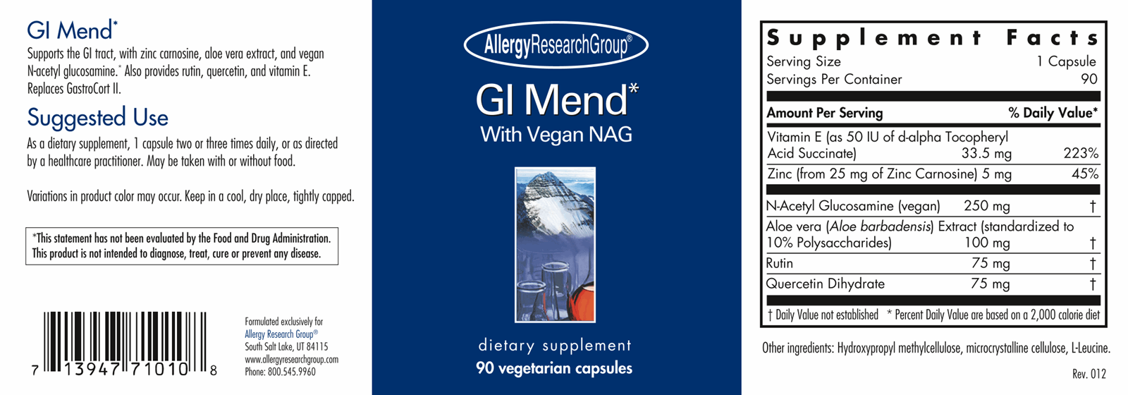 GI Mend* / GastroCort II 