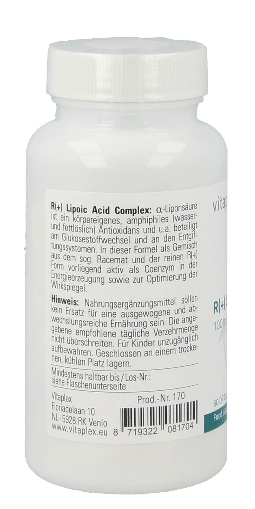 R(+) Lipoic Acid Complex 