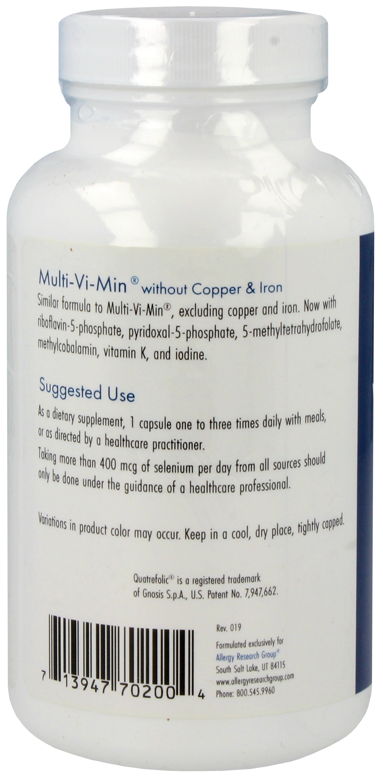 Multi-Vi-Min® without Copper & Iron 