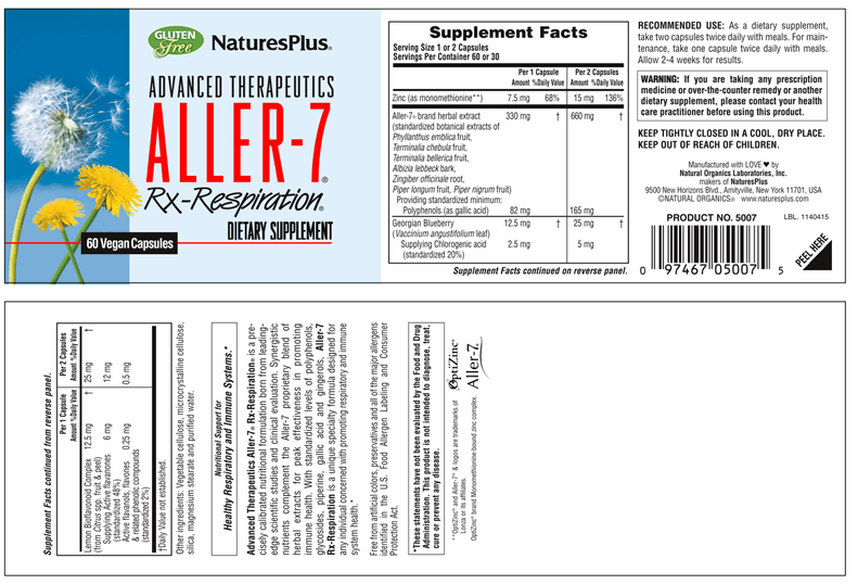 Rx-Respiration® Aller-7® 