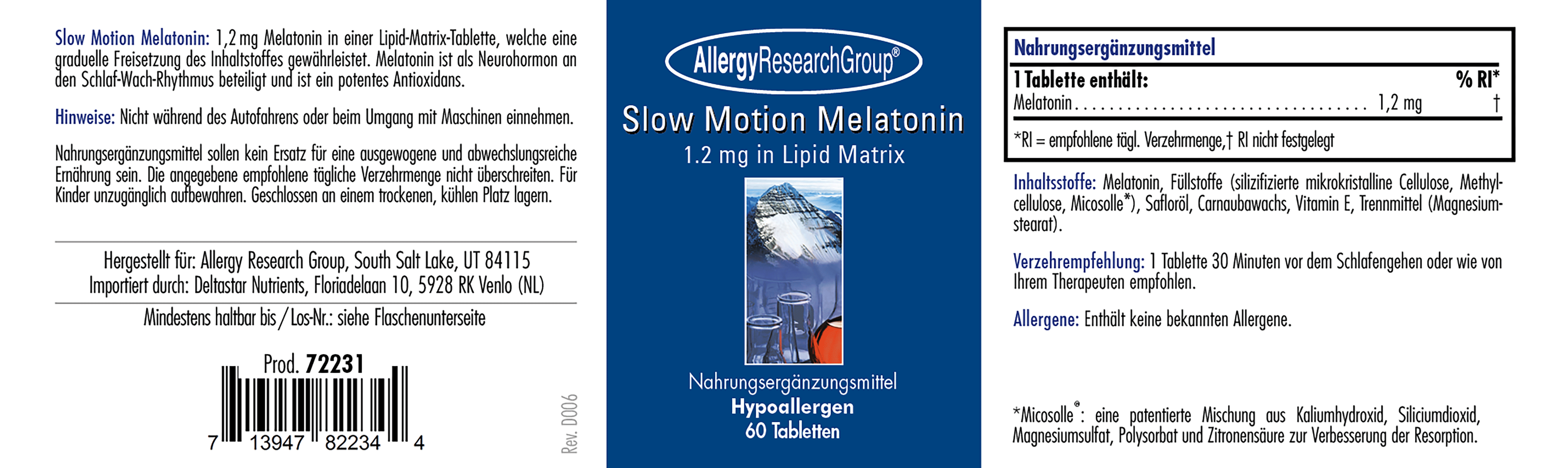 Slow Motion Melatonin 