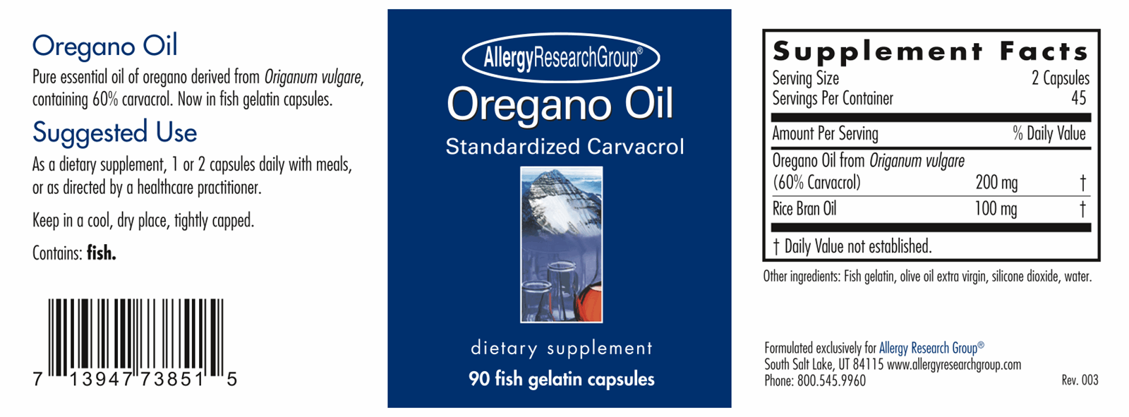 Oil of Oregano 